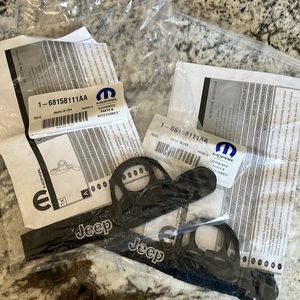 New in package MOPAR Jeep coat hook kit x2